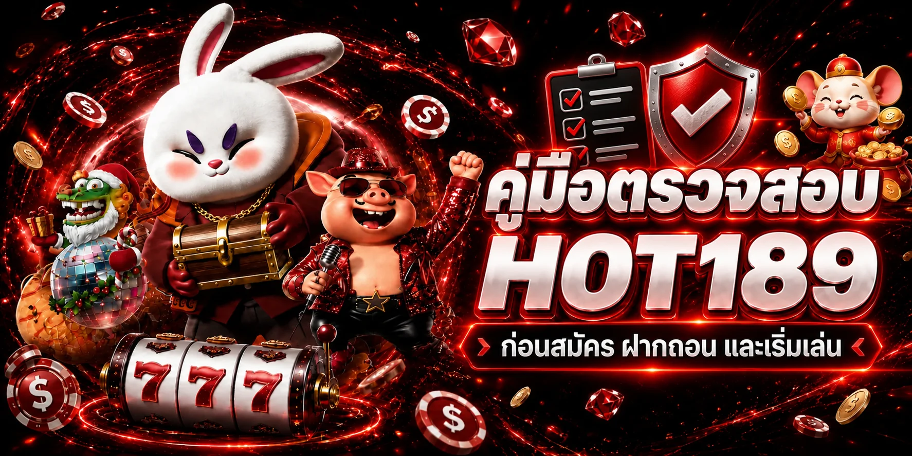 HOT189 วิธีตรวจสอบก่อนสมัคร ฝากถอน และเริ่มเล่น